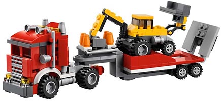 Набор LEGO Строительный тягач 3 в 1 