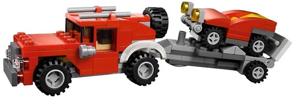 Набор LEGO Строительный тягач 3 в 1 