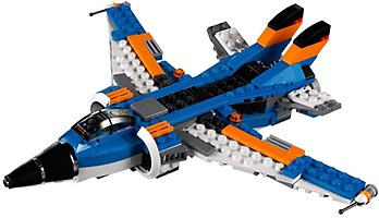 Набор LEGO 31008 Истребитель 3 в 1