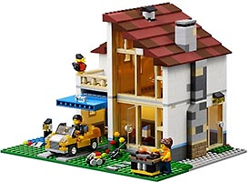 Набор LEGO Семейный дом (домик) 3 в 1