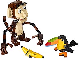 Набор LEGO 31019 Лесные животные