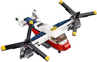 Набор LEGO Приключения на конвертоплане