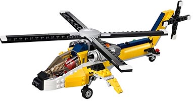 Набор LEGO Жёлтый скоростной вертолёт