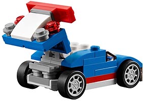 Набор LEGO Синий гоночный автомобиль