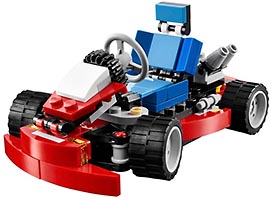 Набор LEGO Красный гоночный карт