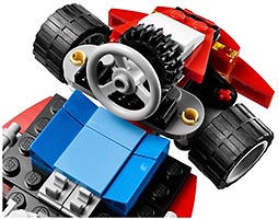 Набор LEGO Красный гоночный карт