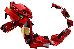 Набор LEGO Огнедышащий дракон