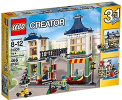 Набор LEGO Магазин игрушек и продуктов