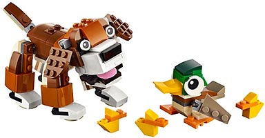 Набор LEGO 31044 Животные в парке