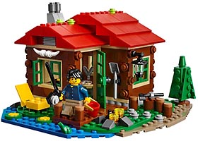 Набор LEGO Домик на берегу озера