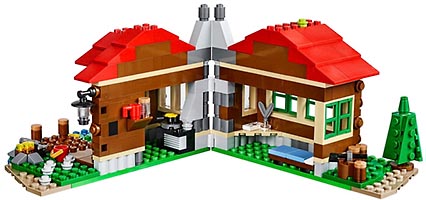 Набор LEGO Домик на берегу озера