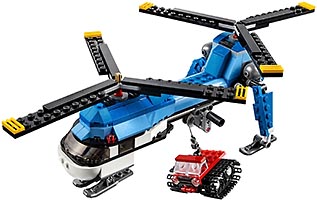 Набор LEGO Двухвинтовой вертолёт