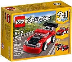 Набор LEGO Красная гоночная машина