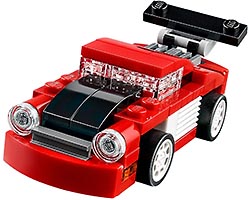Набор LEGO Красная гоночная машина