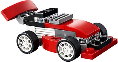 Набор LEGO Красная гоночная машина