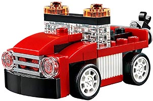 Набор LEGO Красная гоночная машина