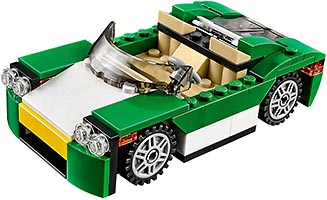 Набор LEGO Зелёный кабриолет