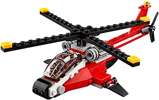 Набор LEGO Красный вертолёт