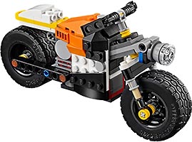 Набор LEGO Оранжевый мотоцикл