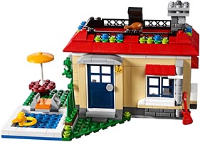 Набор LEGO 31067 Отдых у бассейна