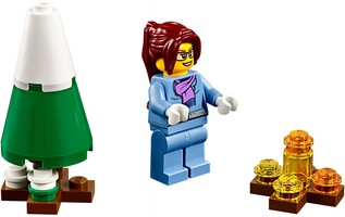 Набор LEGO Зимние каникулы, модульная сборка