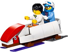 Набор LEGO Зимние каникулы, модульная сборка