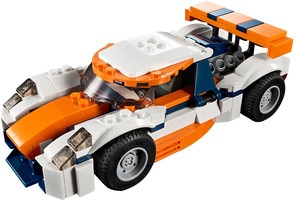 Набор LEGO Оранжевый гоночный автомобиль