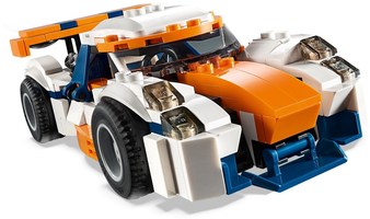 Набор LEGO Оранжевый гоночный автомобиль