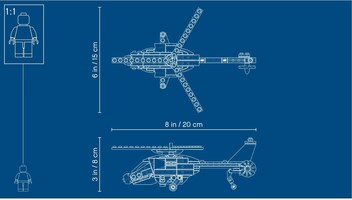 Набор LEGO Приключения на вертолёте