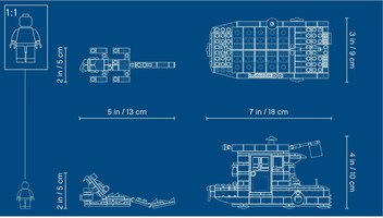 Набор LEGO Плавучий дом