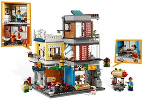 Набор LEGO Зоомагазин и кафе в центре города