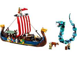 Набор LEGO 31132 Viking Ship and the Midgard Serpent