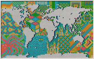 Набор LEGO Карта мира