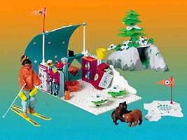 Набор LEGO 3148 Зимний лагерь Карлы