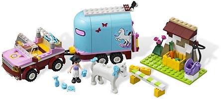 Набор LEGO 3186 Трейлер для лошадки Эммы 
