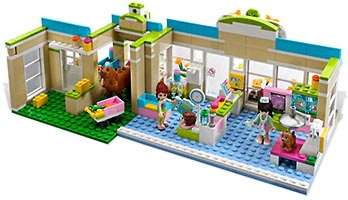 Набор LEGO Ветклиника в Хартлейке 