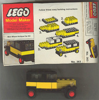 Набор LEGO 363-2 Старинная машина