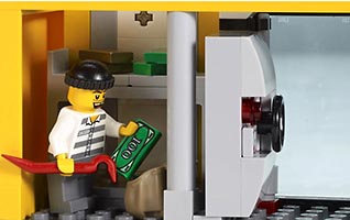 Набор LEGO Инкассация в банке
