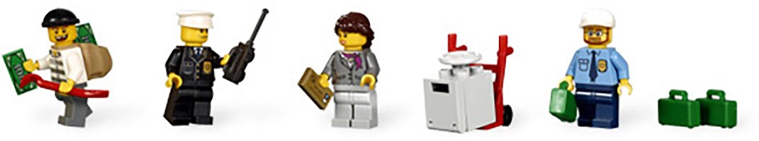 Набор LEGO Инкассация в банке