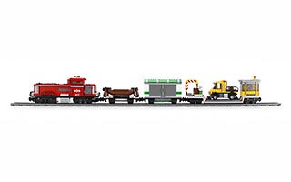Набор LEGO Красный товарный поезд