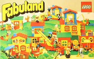 Набор LEGO 3695 Фигурки из Фабулэнд - коробка