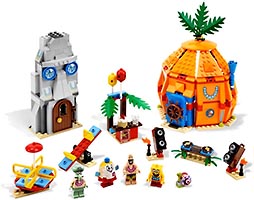 Набор LEGO 3818 Подводная вечеринка в Бикини Боттом
