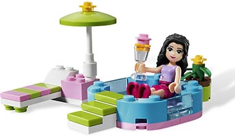 Набор LEGO 3931 Веселый бассейн Эммы