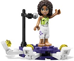 Набор LEGO Андреа на сцене