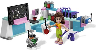 Набор LEGO 3933 Лаборатория Оливии 