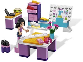 Набор LEGO 3936 Дизайн-студия Эммы