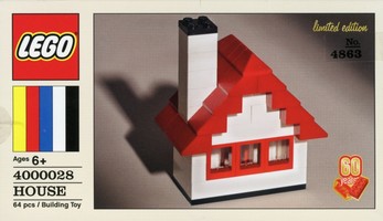 Набор LEGO 4000028 Домик