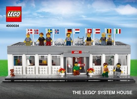 Набор LEGO 4000034 The LEGO System House