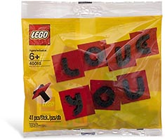 Набор LEGO Валентинка