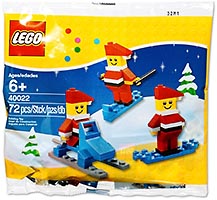 Набор LEGO Санта Клаусы
